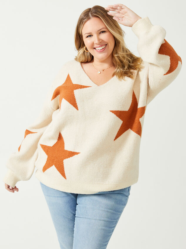Reaching for Stars Sweater Detail 1 - ARULA