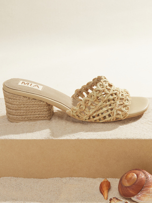 Isla Woven Heels - ARULA
