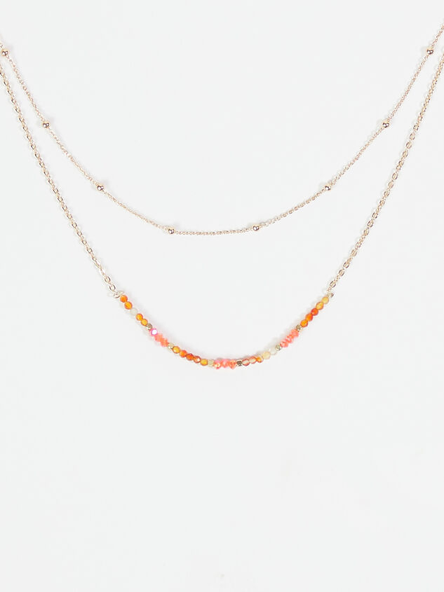Sunset Shimmer Necklace Detail 1 - ARULA