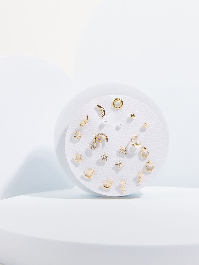 Moon & Stars Earring Set - ARULA