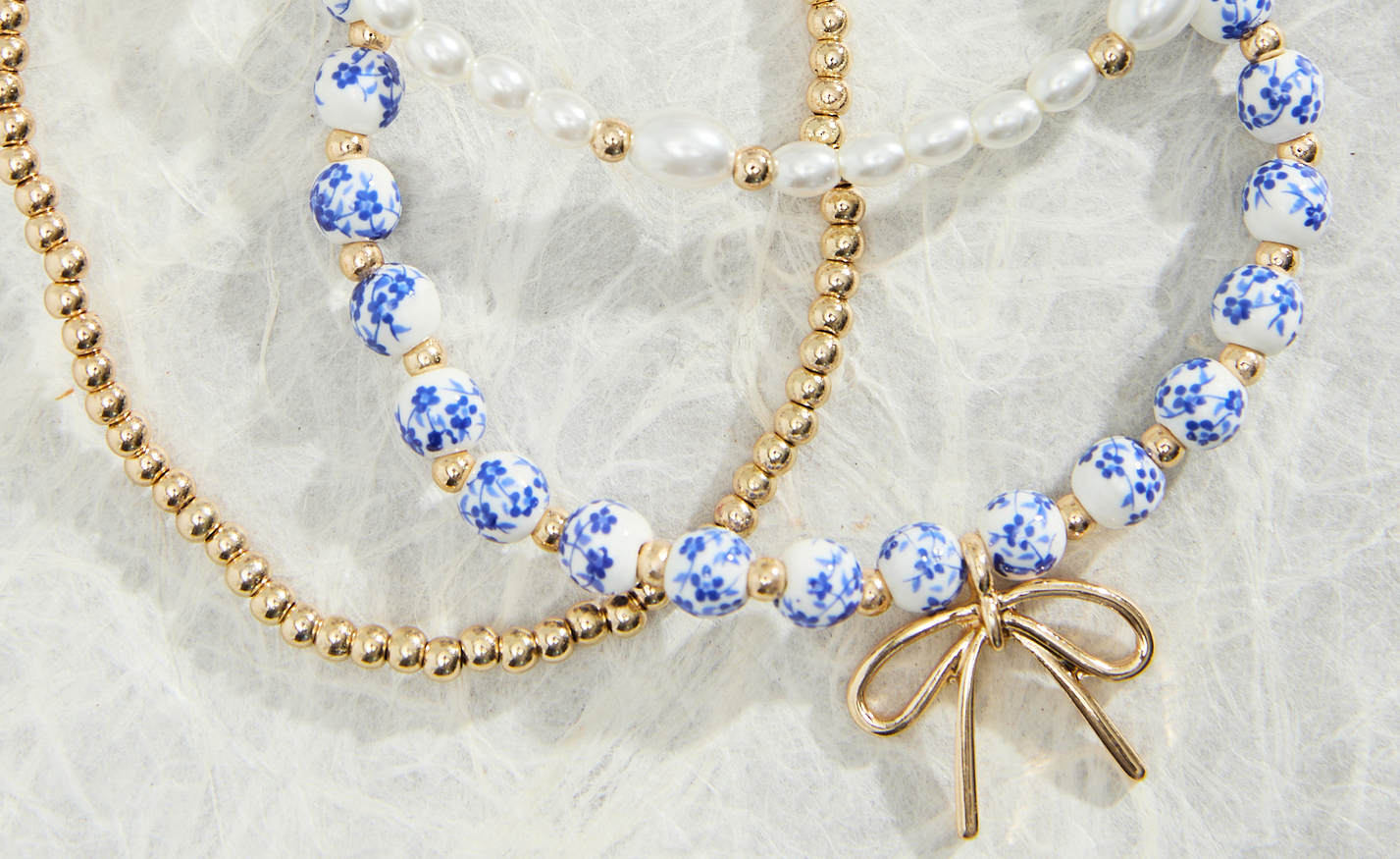 18K Gold Pearl Ball Chain Necklace | Arula
